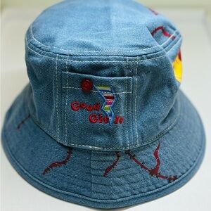 2023 Universal Studios Halloween Horror Nights Hello Kitty Chucky Bucket Hat